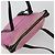 Borsa a Spalla PRADA Nylon Rosa Argento Auth 176628 - vista 6