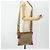 PRADA Schultertasche aus Canvas Beige Silber Authentisch ka3997 - Ansicht 23