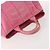PRADA Borsa Canapa in Tela 2 Set Rosa Beige Auth 174968 - vista 13