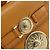 Borsa a Spalla Gianni Versace in Pelle 2 in 1 Marrone Oro Auth BA12090A D'oro - vista 16