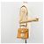 Borsa a Spalla Gianni Versace in Pelle 2 in 1 Marrone Oro Auth BA12090A D'oro - vista 24