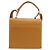 Borsa a Spalla Gianni Versace in Pelle 2 in 1 Marrone Oro Auth BA12090A D'oro - vista 3