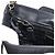 Borsa a Spalla con Catena PRADA in Nylon Marrone Argento Autentica 175639A - vista 21