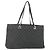 GUCCI GG Canvas Tote Bag Schwarz Silber 36173 1705 Auth 176032