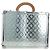 LOUIS VUITTON Monogram Specchio Cotoville 40 Baule Argento M20454 LV Auth yk20115SM