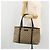 Gucci Borsa Tote GG Supreme in PVC beige argento 114595 Auth 175547 - vista 22