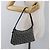 Christian Dior Trotter Canvas Accessory Pouch Navy Silver Auth mr2400 Silvery Navy blue - view 21