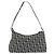 Christian Dior Trotter Canvas Accessory Pouch Navy Silver Auth mr2400 Silvery Navy blue - view 3