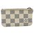 LOUIS VUITTON Pochette Cles Damier Azur Monedero N62659 LV Auth 176512 - vista 3