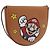 LOEWE - Pochette Super Mario Super Mario in pelle marrone Auth 167232SM