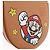 LOEWE - Pochette Super Mario Super Mario in pelle marrone Auth 167232SM - vista 19