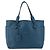 LOEWE Heritage Tote Bag aus Leder Gold Blau Auth 175236A Golden - Ansicht 13