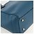 LOEWE Heritage Tote Bag aus Leder Gold Blau Auth 175236A Golden - Ansicht 14