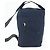 Borsa a Spalla LOEWE in Tela Blu Navy Argento Autentica 175205 - vista 3