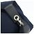 Borsa a Spalla LOEWE in Tela Blu Navy Argento Autentica 175205 - vista 6