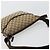 Borsa a Spalla GG Canvas Gucci Beige Argento 145857 Auth 175691 - vista 6