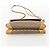 Gucci Bolso de Hombro Micro GG Supreme PVC Beige Dorado 007 49 5548 Auth 175279 - vista 10
