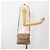 Gucci Bolso de Hombro Micro GG Supreme PVC Beige Dorado 007 49 5548 Auth 175279 - vista 25