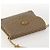 Gucci Bolso de Hombro Micro GG Supreme PVC Beige Dorado 007 49 5548 Auth 175279 - vista 6