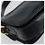 Borsa a spalla CÉLINE Carrozza in pelle blu navy e oro Auth YKZ1109 D'oro - vista 13