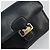 Borsa a spalla CÉLINE Carrozza in pelle blu navy e oro Auth YKZ1109 D'oro - vista 14