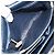 Borsa a spalla CÉLINE Carrozza in pelle blu navy e oro Auth YKZ1109 D'oro - vista 19