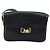 Borsa a spalla CÉLINE Carrozza in pelle blu navy e oro Auth YKZ1109 D'oro - vista 2