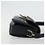 Borsa a spalla CÉLINE Carrozza in pelle blu navy e oro Auth YKZ1109 D'oro - vista 4