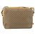 Gucci Borsa a Spalla Micro GG Supreme PVC Beige Oro 001 115 5443 Auth 175795 D'oro - vista 3