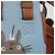 Hammock LOEWE - Bolsa Rede My Neighbor Totoro Studio Ghibli em Lona Azul Auth 158610SM Azul claro - vista 21