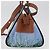 Hammock LOEWE - Bolsa Rede My Neighbor Totoro Studio Ghibli em Lona Azul Auth 158610SM Azul claro - vista 3