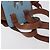 Hammock LOEWE - Bolsa Rede My Neighbor Totoro Studio Ghibli em Lona Azul Auth 158610SM Azul claro - vista 7