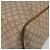 Céline Borsa a mano in tela Macadam CELINE PVC Beige Oro Auth ka3988A D'oro - vista 10