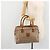 Céline Borsa a mano in tela Macadam CELINE PVC Beige Oro Auth ka3988A D'oro - vista 25
