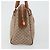 Céline Borsa a mano in tela Macadam CELINE PVC Beige Oro Auth ka3988A D'oro - vista 4