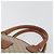 Céline Borsa a mano in tela Macadam CELINE PVC Beige Oro Auth ka3988A D'oro - vista 8