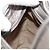 Burberry Schultertasche Leder Canvas Silber Authentisch ka3987A - Ansicht 17