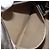 Burberry Schultertasche Leder Canvas Silber Authentisch ka3987A - Ansicht 20