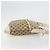 Borsa a Spalla GG Canvas Gucci Beige Argento 145857 Auth BA12133 - vista 4