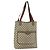 Borsa tote in PVC beige e oro della linea Sherry GG Supreme di GUCCI 39 02 003 Auth 176034