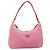 PRADA Borsa Pouch in Nylon Rosa Argento Auth 175327