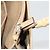 Bamboo Borsa a mano in pelle beige con bambù GUCCI Argento 002 1016 Auth 175328 - vista 22