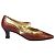 Prada Braune Krokodil-Prägung Leder Mary Jane Pumps