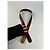 Cintura in pelle vintage Bally bordeaux Bordò - vista 4