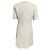 Vestido midi de crepé gris Barbara Bui con escote de cadena de joyas - vista 3