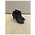 Stivaletti Chanel in pelle nera logo CC e catena Nero - vista 4