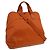 Borsa da Golf Hermès in Tela e Pelle 47 Arancione - vista 2