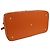 Borsa da Golf Hermès in Tela e Pelle 47 Arancione - vista 3