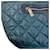 Borsa a mano Chanel Coco Cocoon Blu - vista 13