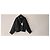 BALENCIAGA UPSIDE DOWN OVERSIZE DENIM GIACCA. Nero Grigio antracite - vista 2